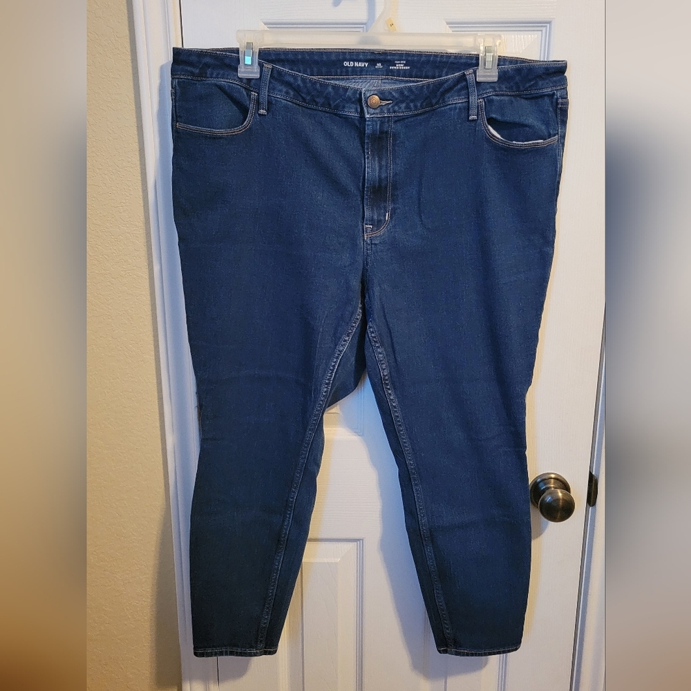 Old Navy High-Rise Wow Super-Skinny Jeans • Indigo • Size 22 Short